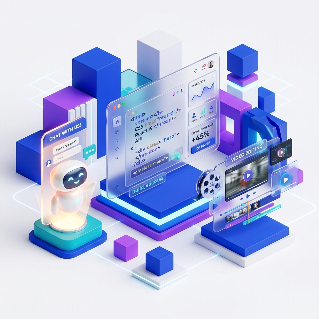 DuoDigit smart tech illustration